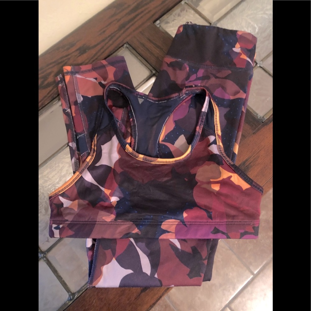 Girls Legging/sports bra set